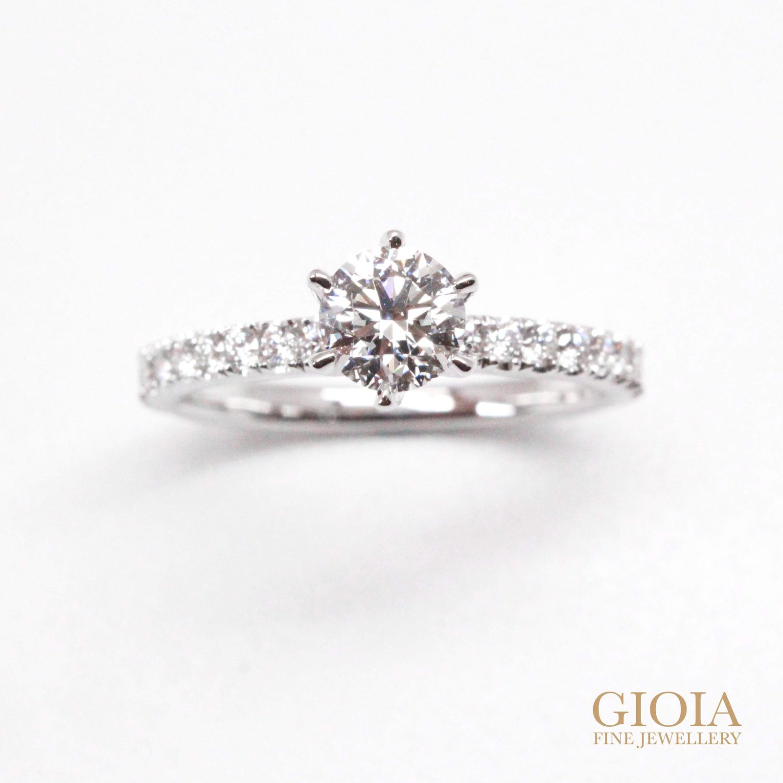 Diamond wedding ring for proposal - Local Singapore Custom made Jeweller