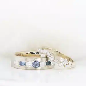 Personalised unique Wedding Ring with Marvel character inspiration design custom rings