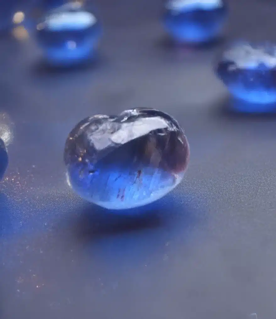 Blue Sapphire Rough Gemstone for Blue Sapphire Engagement Ring in Singapore BEst Jewellery in Sapphire Gemstone