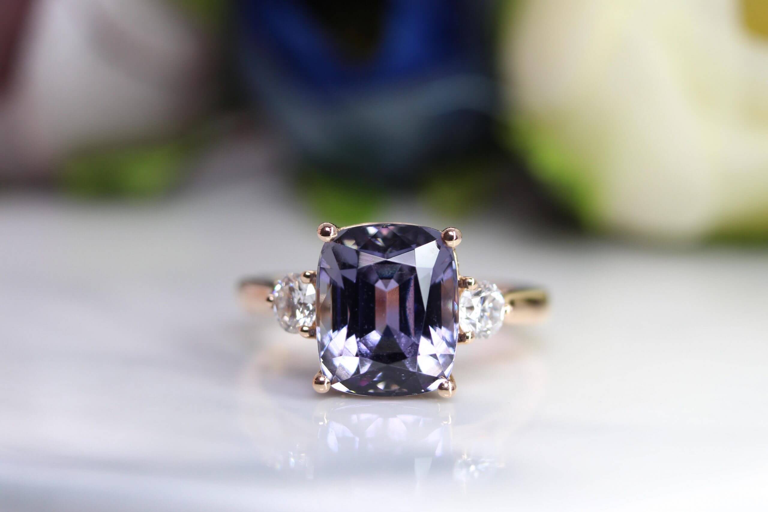 Tanzanite Engagement Ring