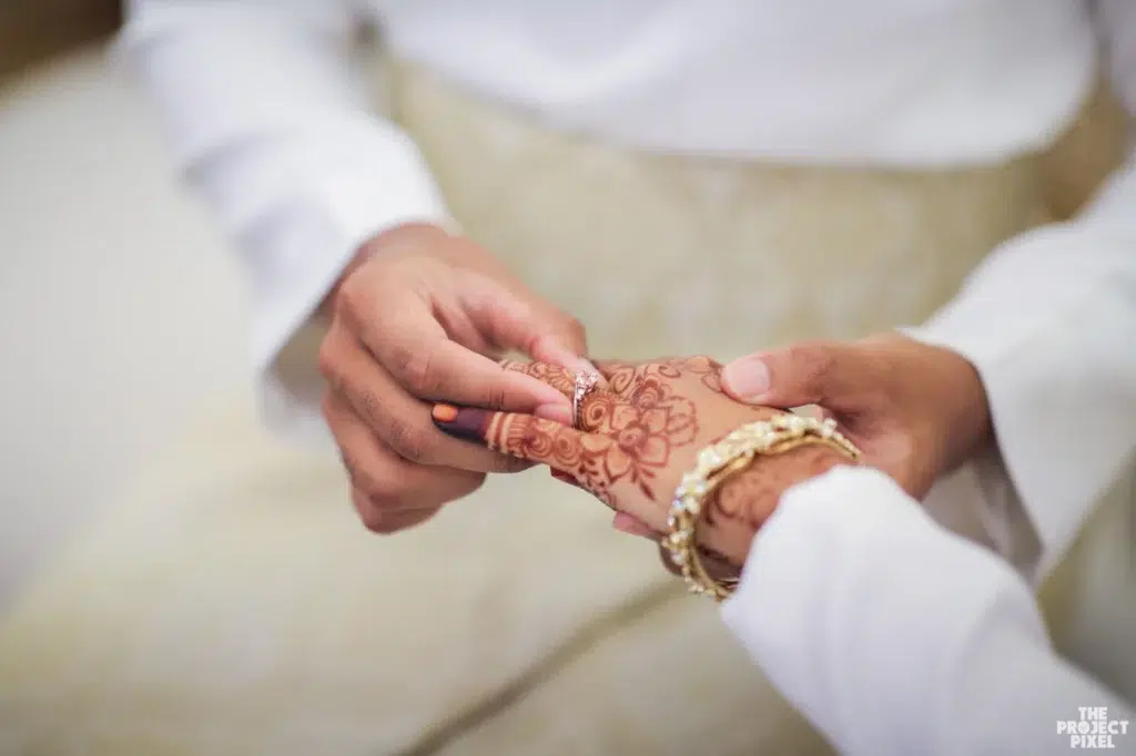 Customised Engagement Ring with Pink Morganite Cluster Diamond Ring Wedding in Singapore